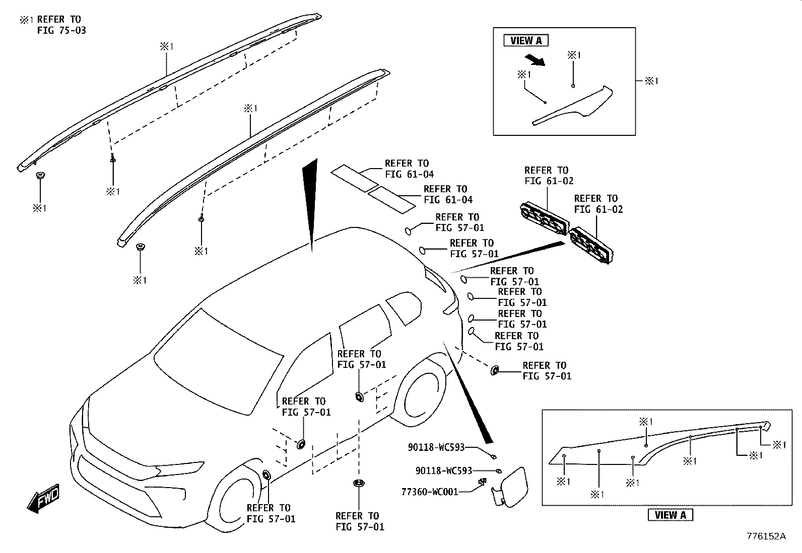 77201-WC010 PIPE SUB-ASSY, FUEL TANK FILLER product image