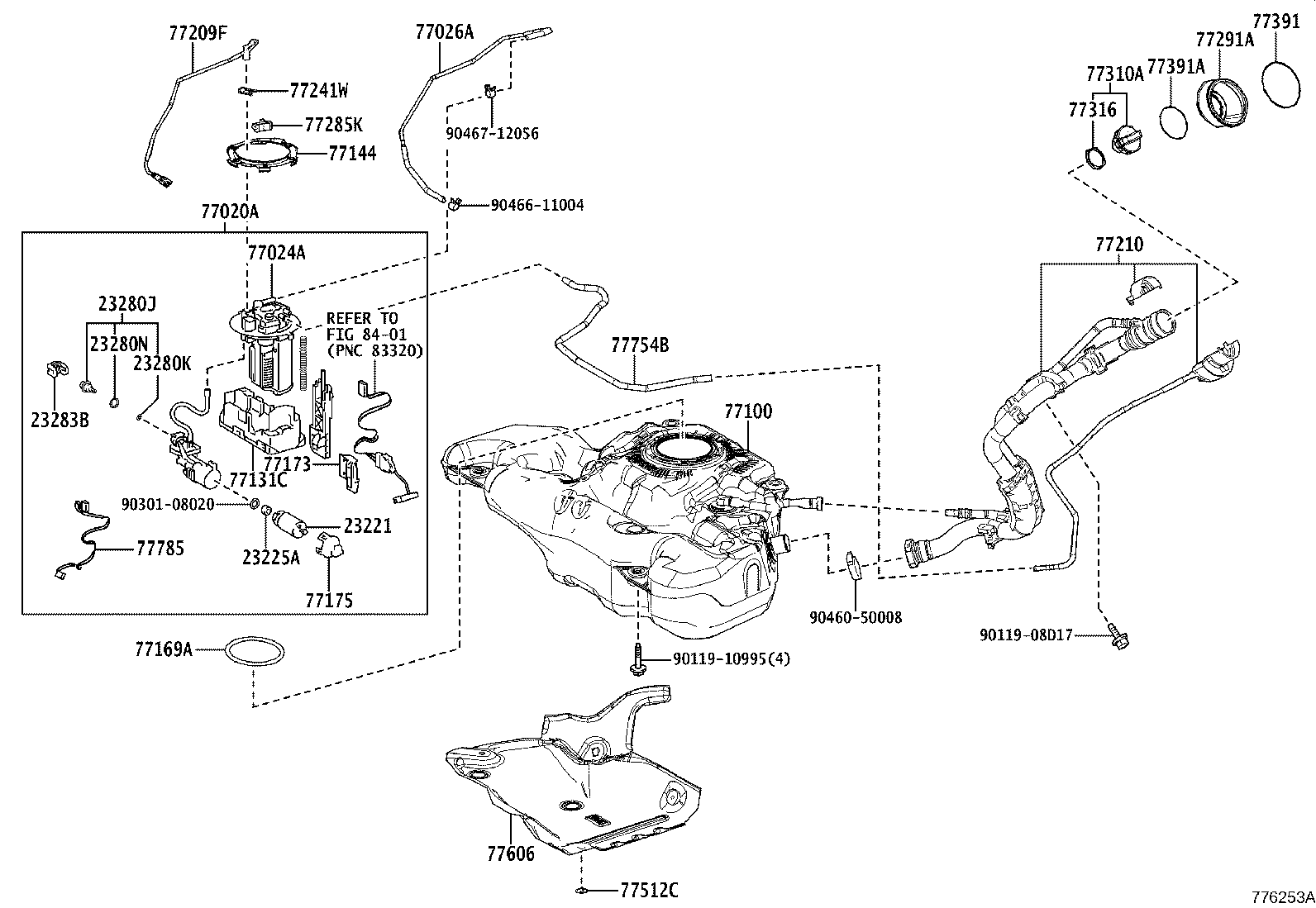 23221-37040 PUMP, FUEL product image