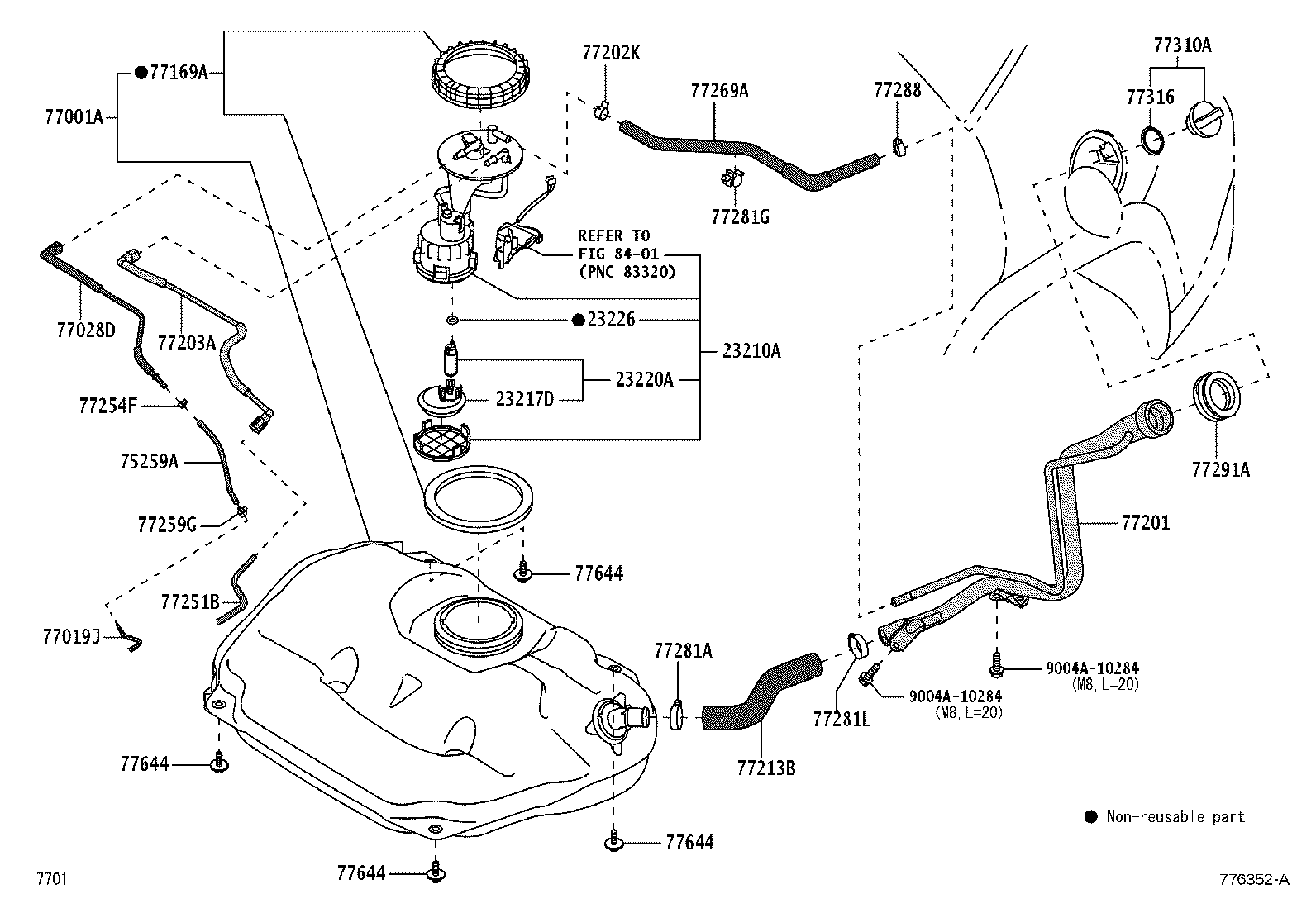 17660-BZ070 VALVE ASSY, PURGE CONTROL product image