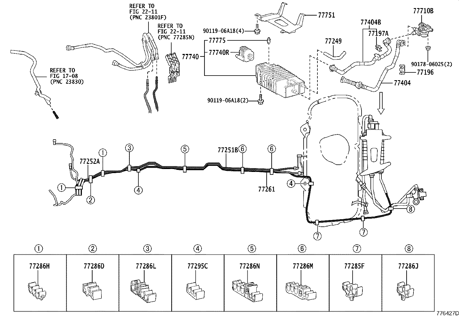 77227-40040 Toyota Reference Part product image