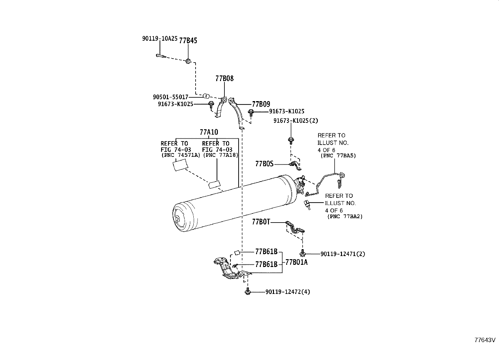 77001-30760 TANK SUB-ASSY, FUEL product image