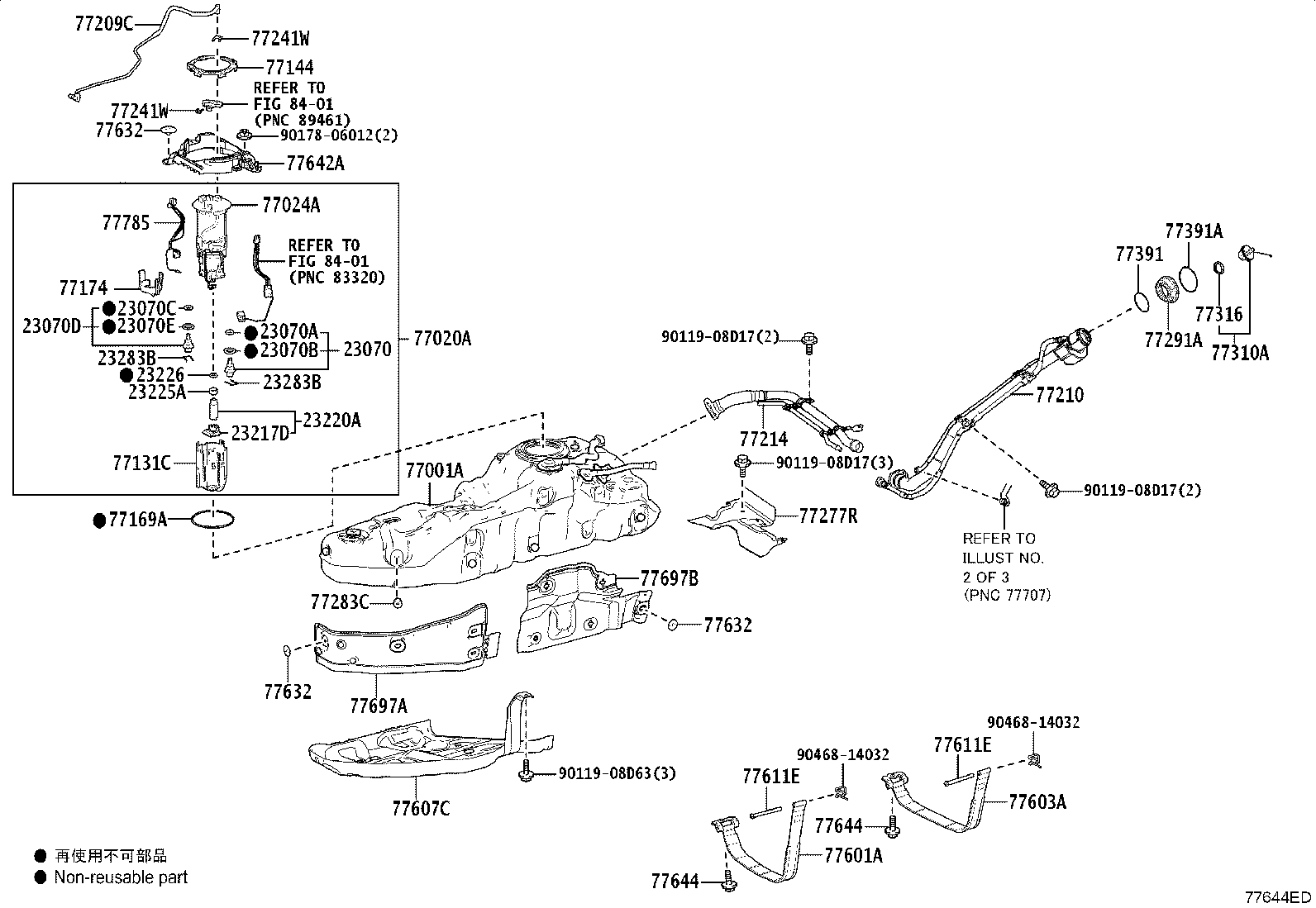 77404-60060 HOSE SUB-ASSY,FUEL TANK VENT product image