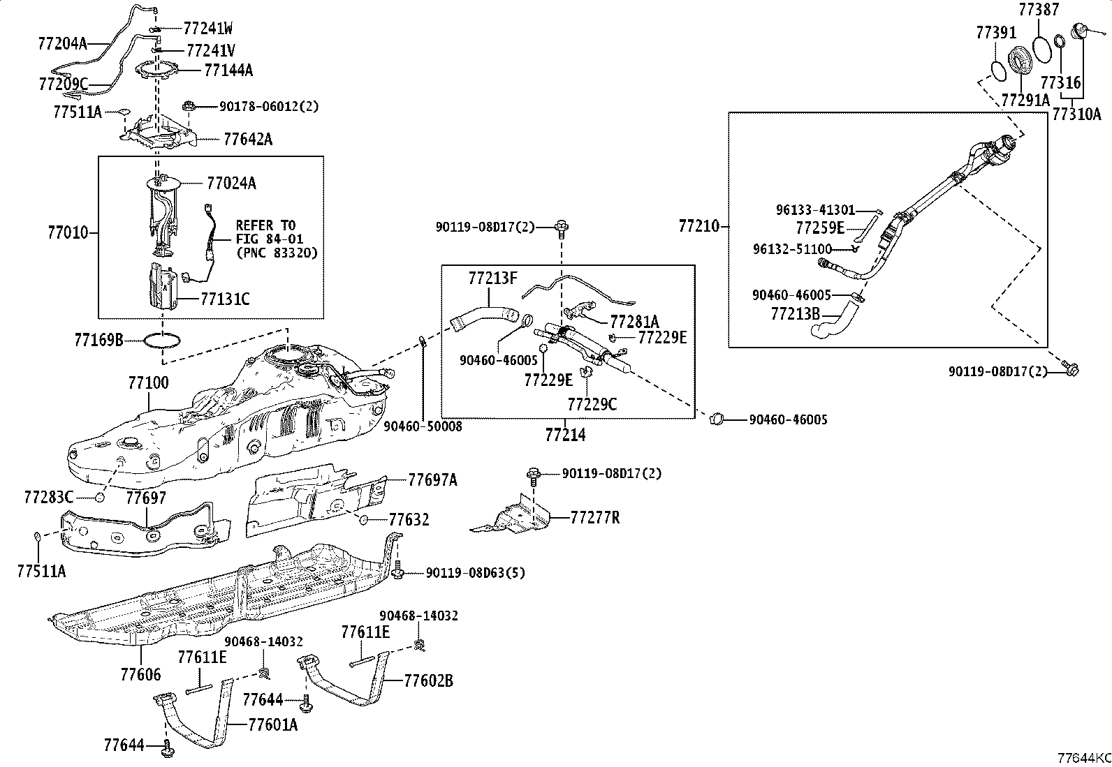 77001-60D80 TANK ASSY, FUEL product image