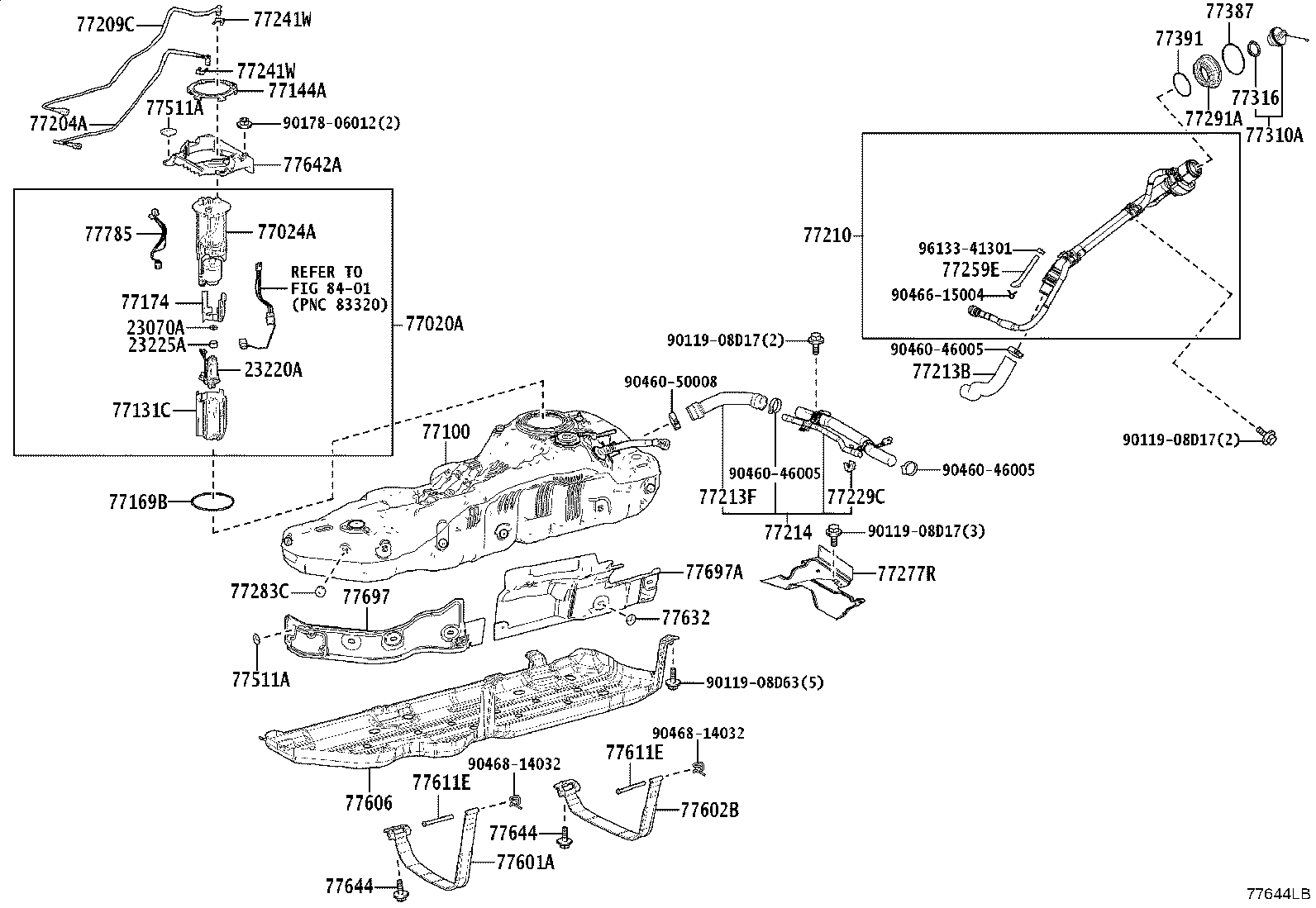 77001-60D80 TANK ASSY, FUEL product image
