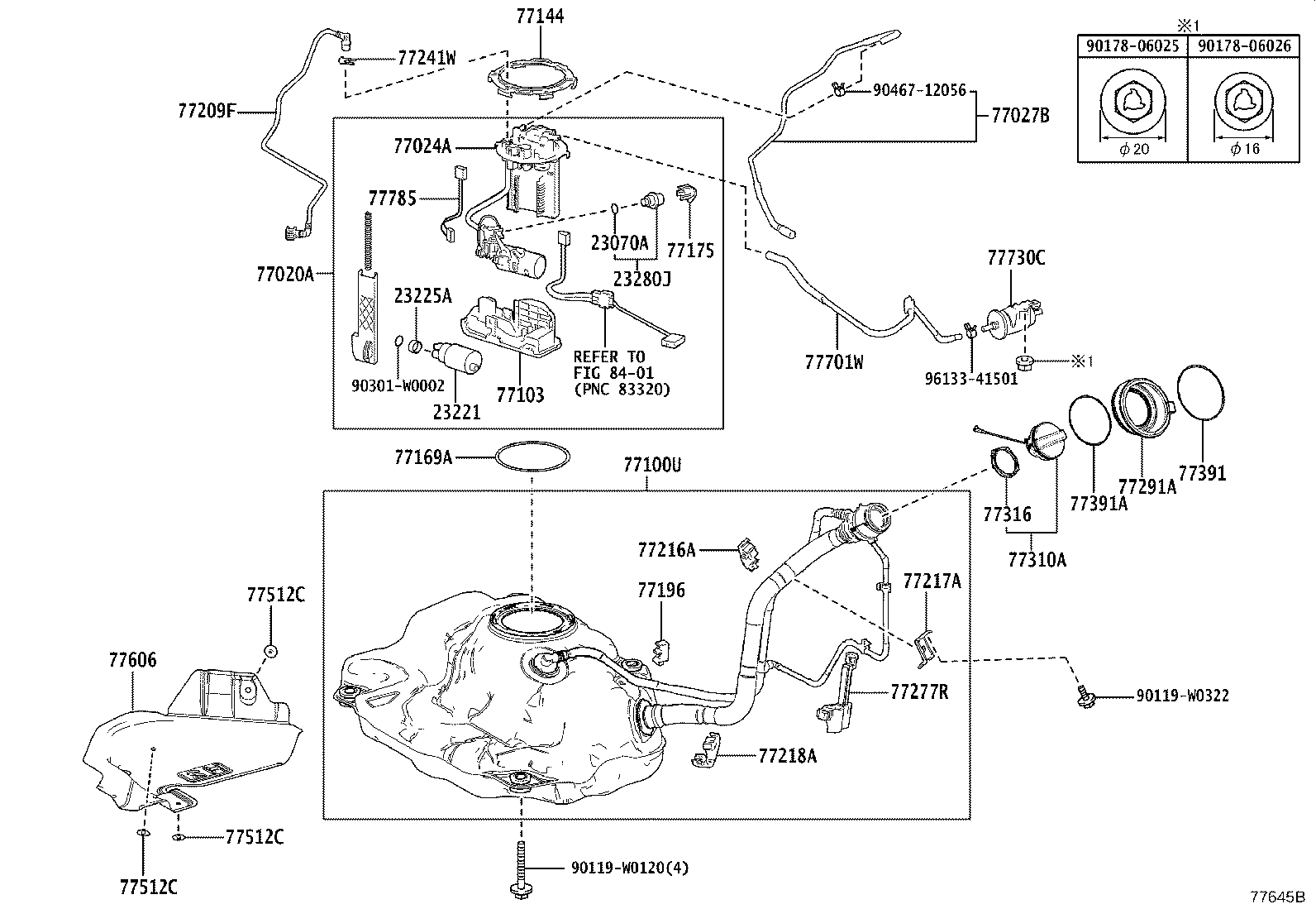 23210-0T010 PUMP, FUEL product image