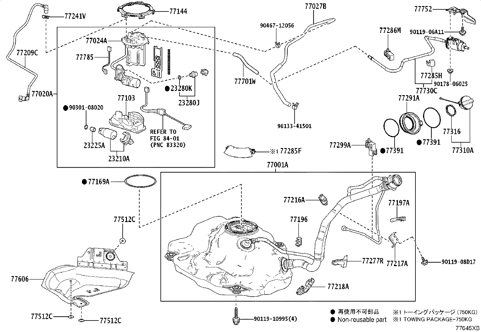 77020-52680 TUBE ASSY, FUEL SUCTION W/PUMP & GAGE product image