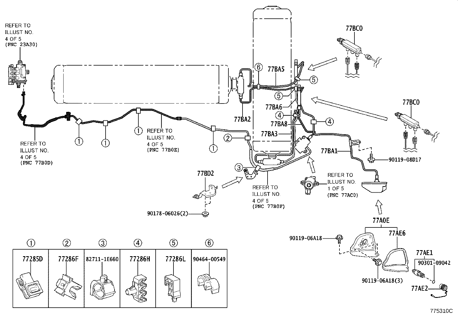 23B11-77030 Toyota Reference Part product image