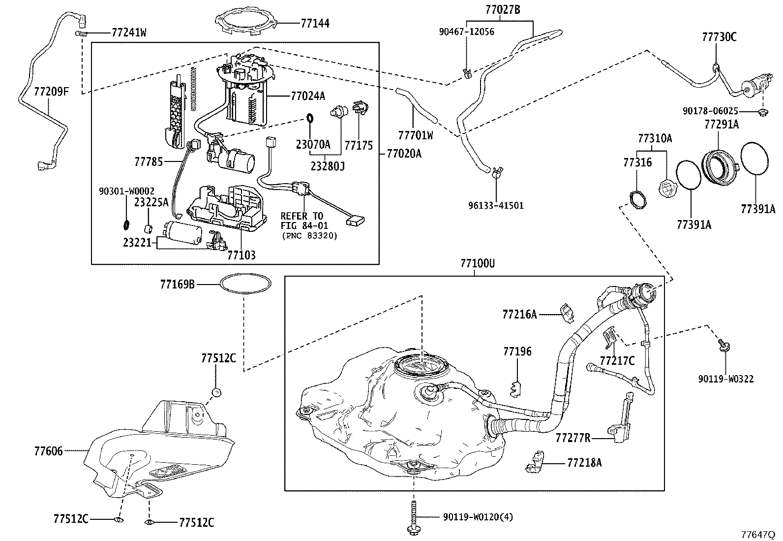 77001-0D500 TANK SUB-ASSY, FUEL product image