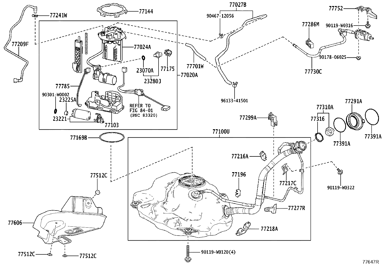 77001-0D500 TANK SUB-ASSY, FUEL product image