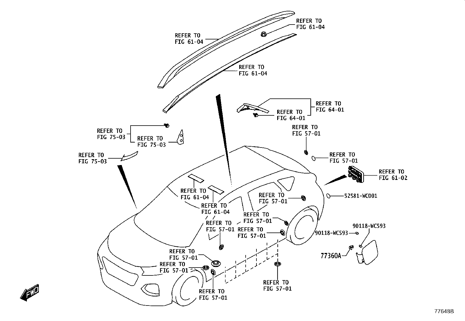 77201-WC014 PIPE SUB-ASSY, FUEL TANK FILLER product image