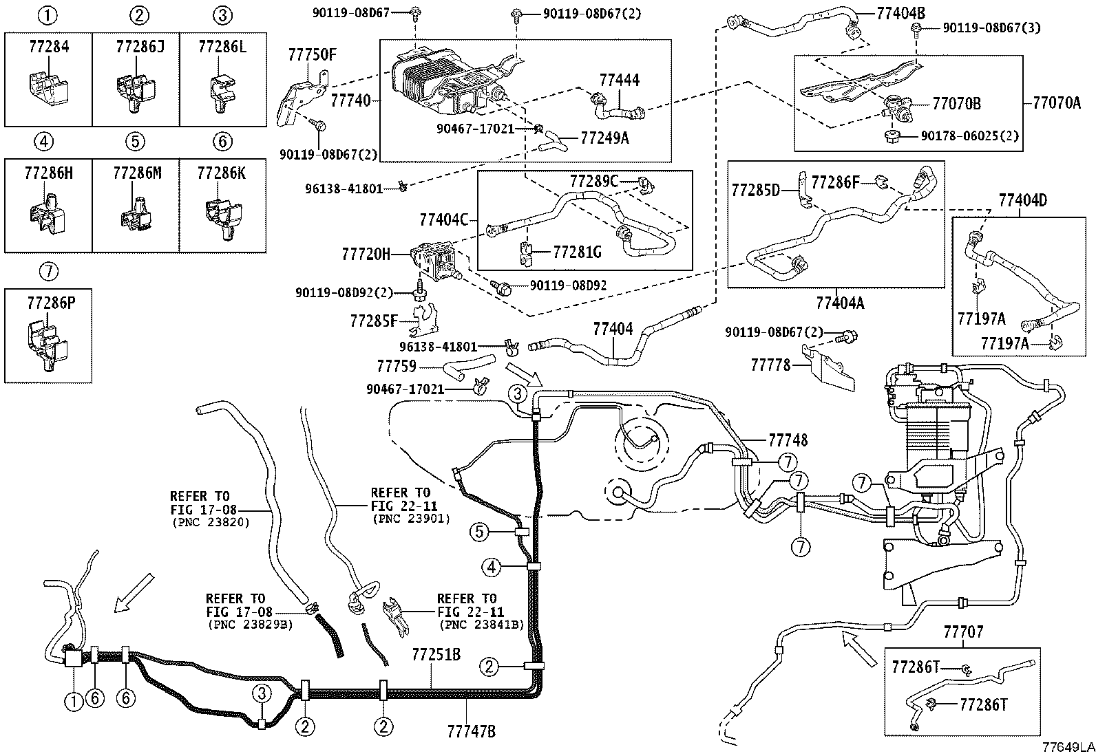 77291-0G030 SHIELD, FUEL TANK FILLER PIPE product image