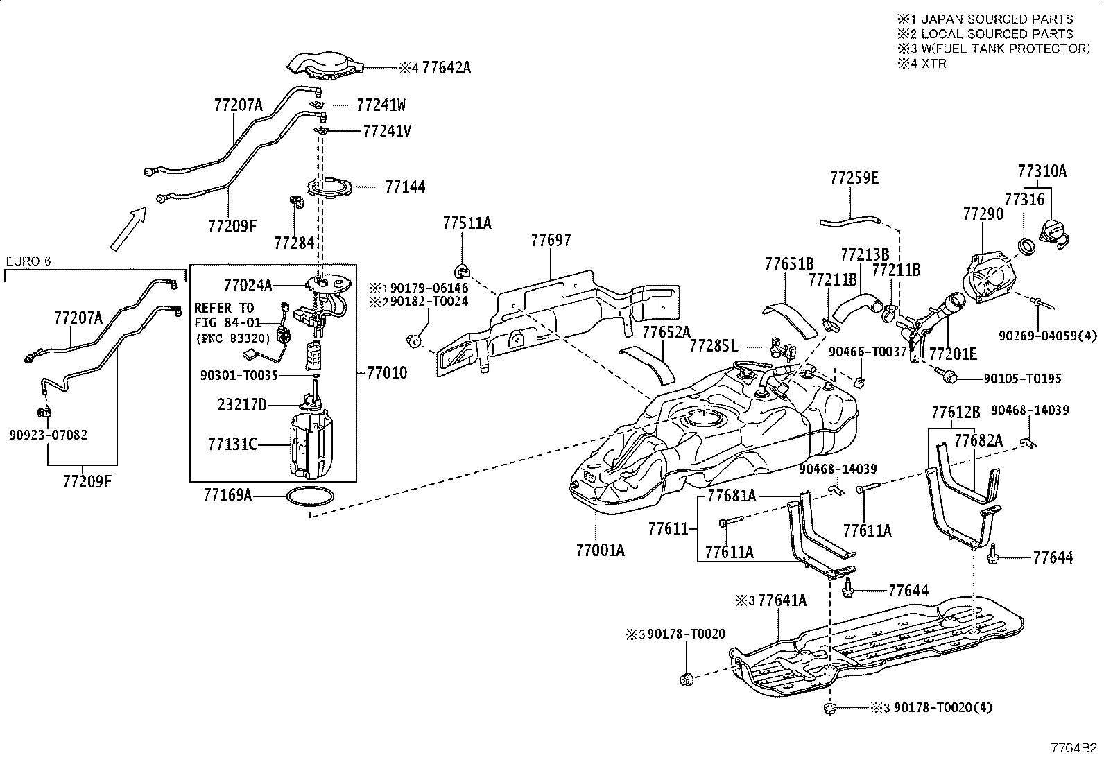77601-0K170 BAND, FUEL TANK product image