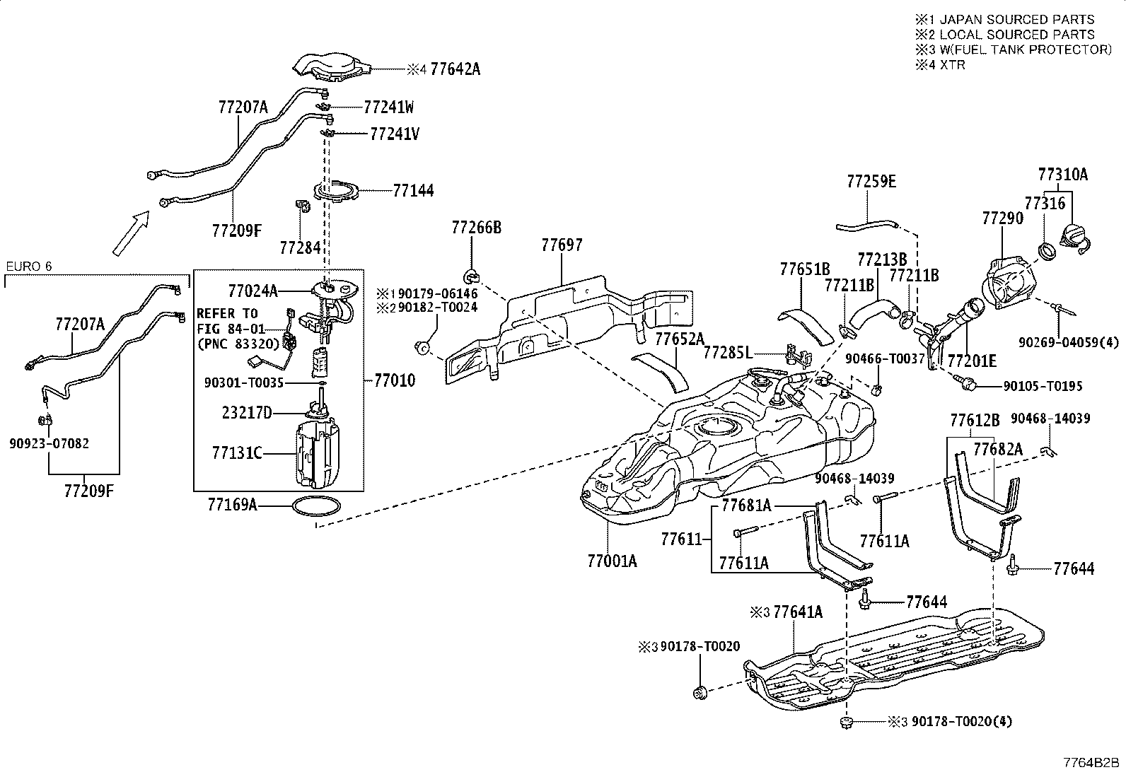 77601-0K170 BAND, FUEL TANK product image