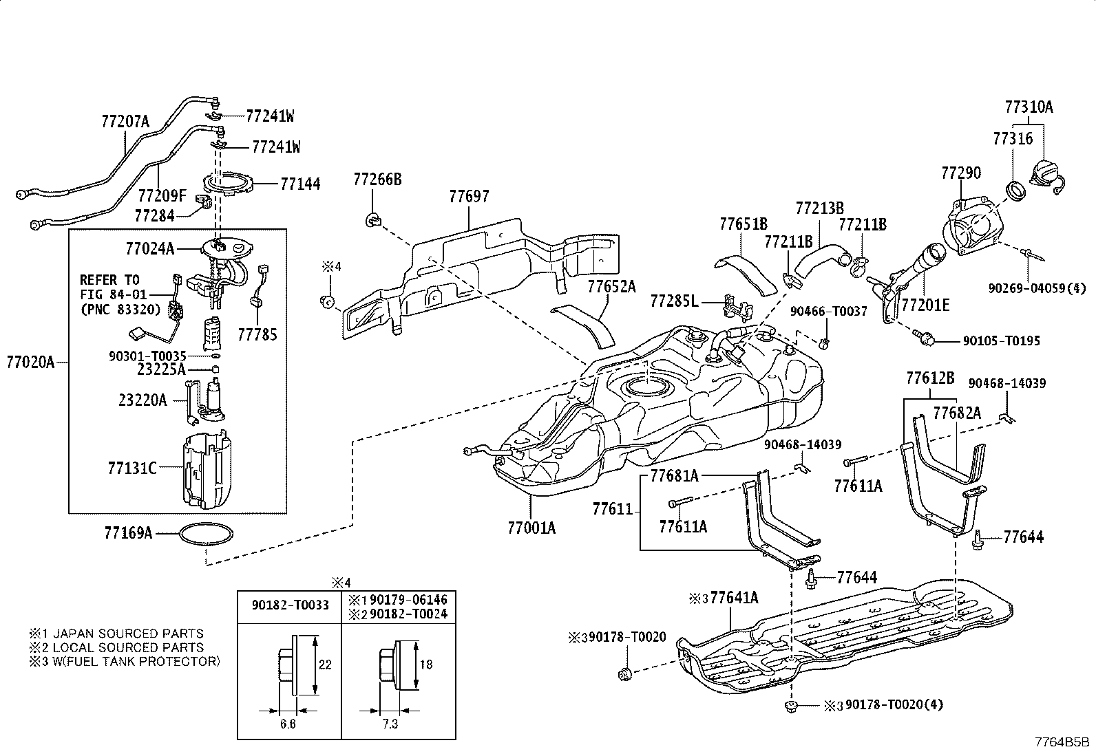 77601-0K170 BAND, FUEL TANK product image