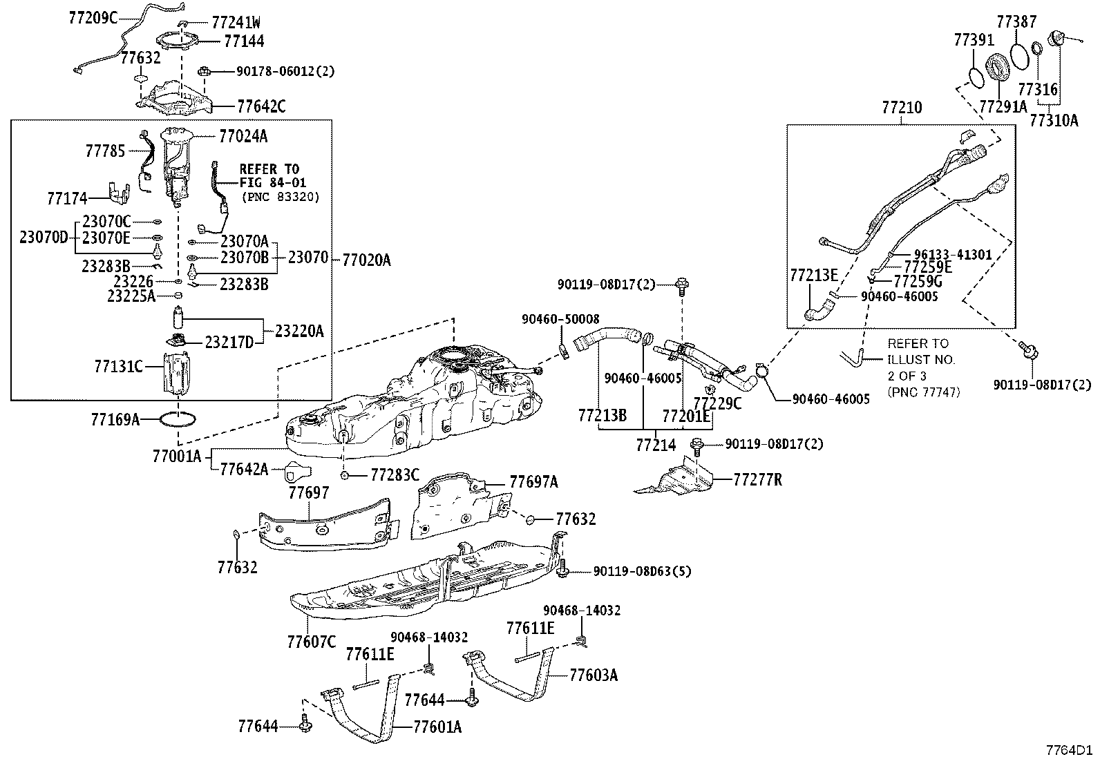 77001-60D40 TANK SUB-ASSY, FUEL product image