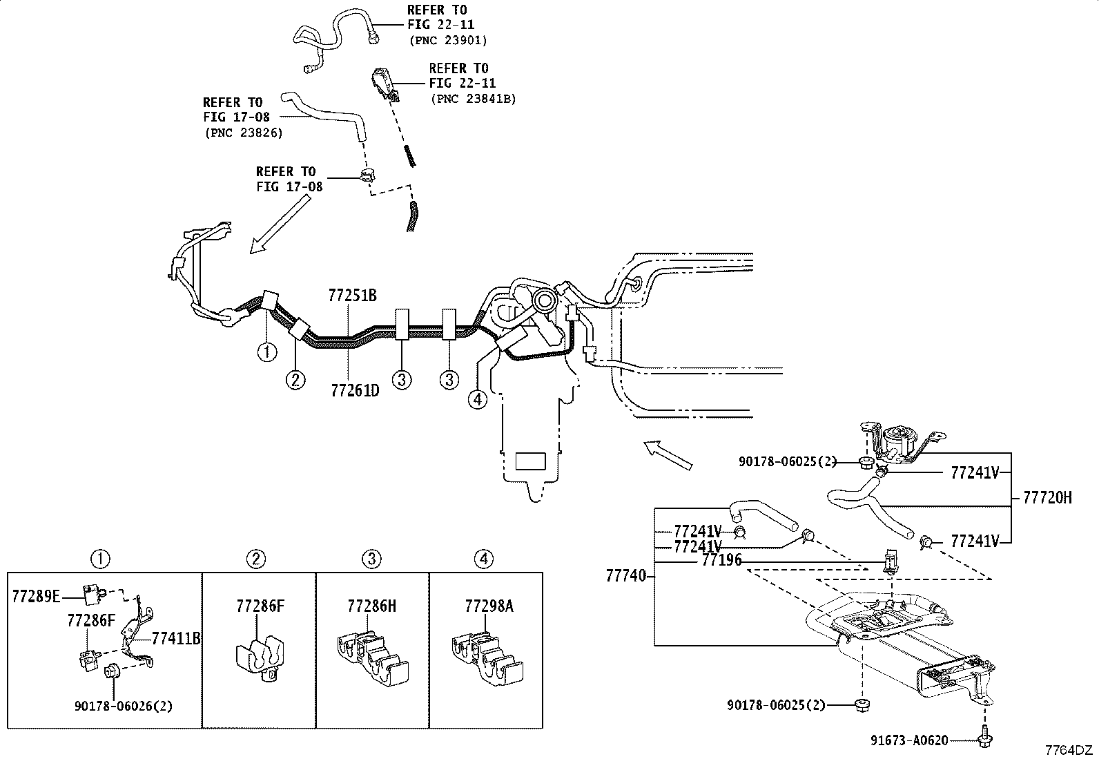 77020-V1010 TUBE ASSY, FUEL SUCTION W/PUMP & GAGE product image