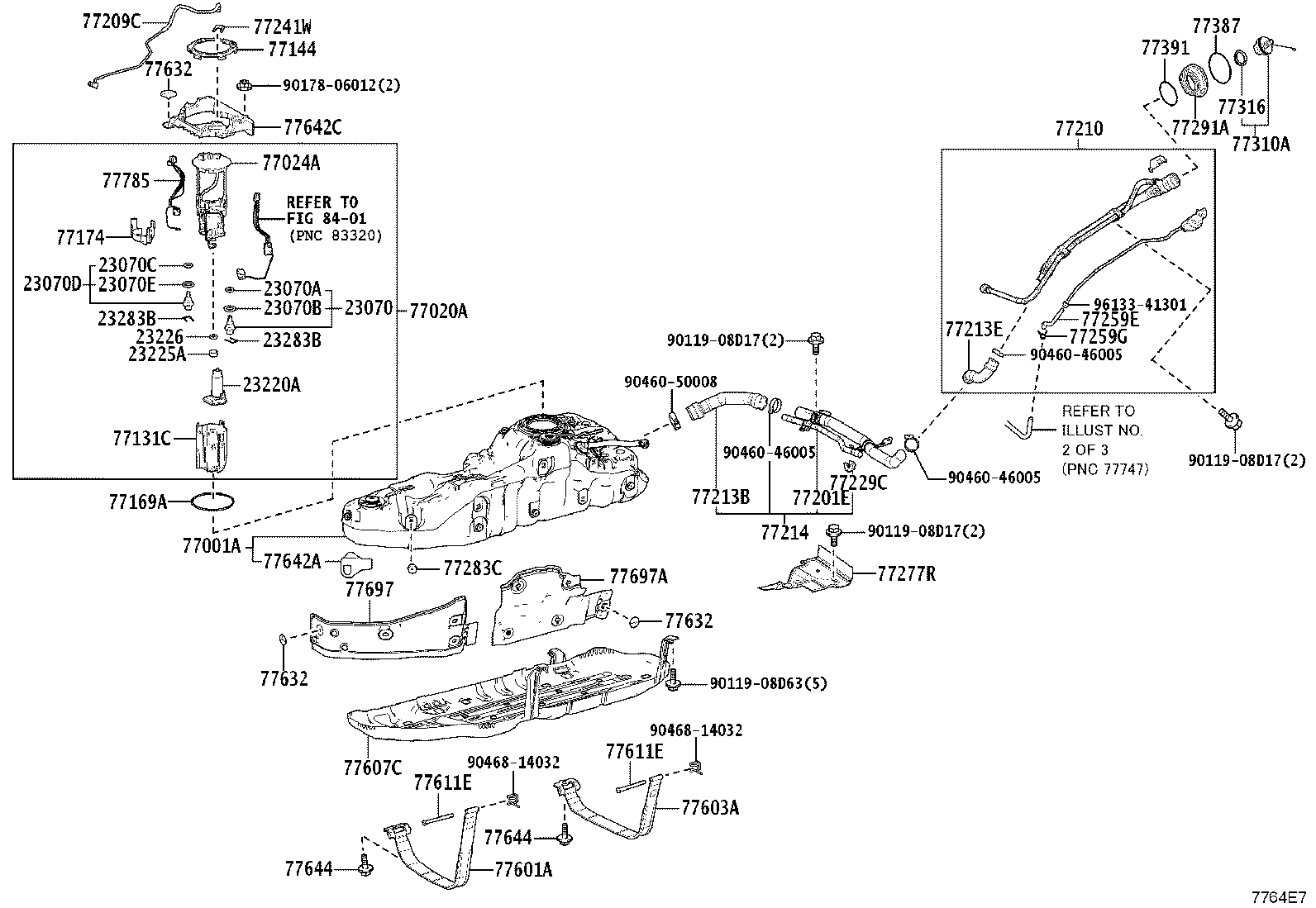 77001-60C20 TANK SUB-ASSY, FUEL product image