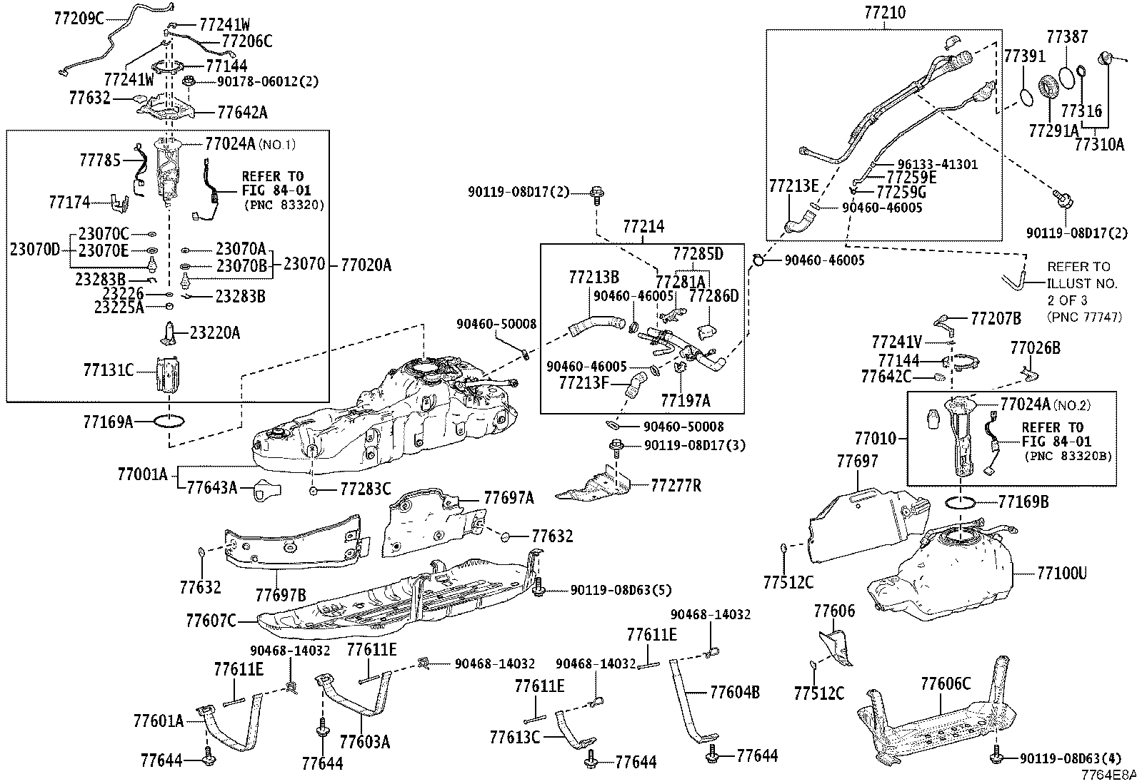 77001-60C20 TANK SUB-ASSY, FUEL product image