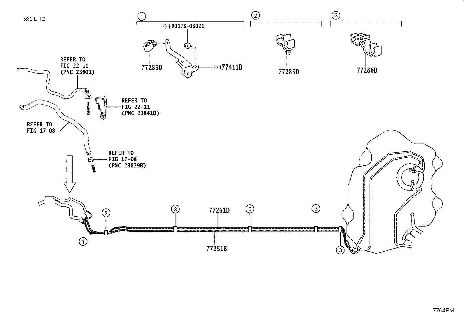 77001-16380 TANK ASSY, FUEL product image