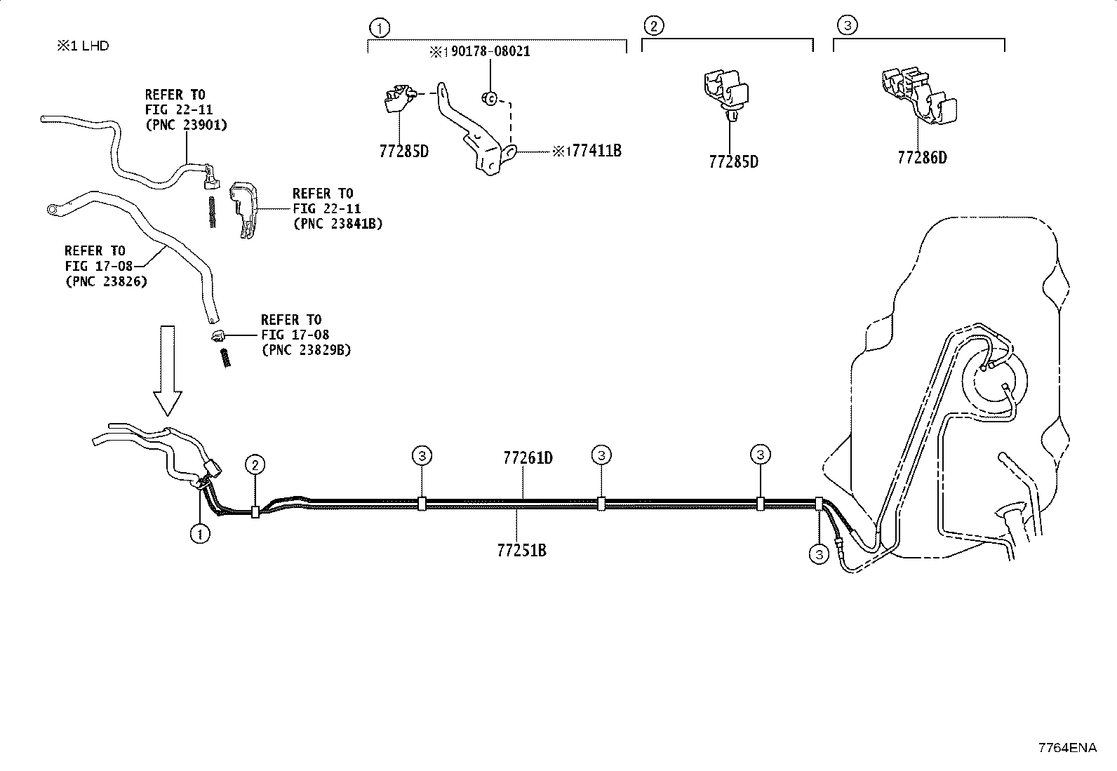 77001-16380 TANK ASSY, FUEL product image