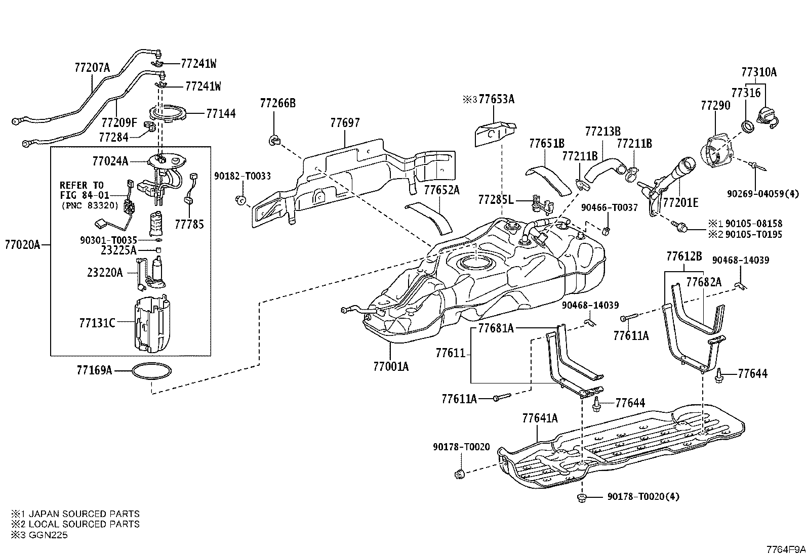 77261-KK030 TUBE, FUEL TANK TO CANISTER product image