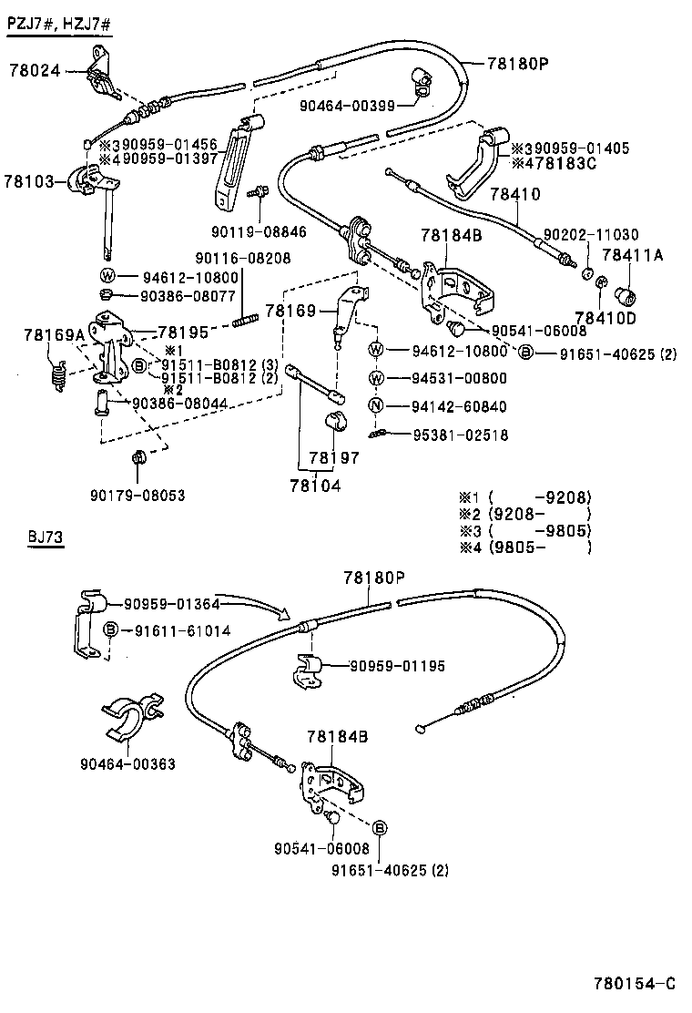 78169-60010 HANGER, ACCELERATOR SPRING product image