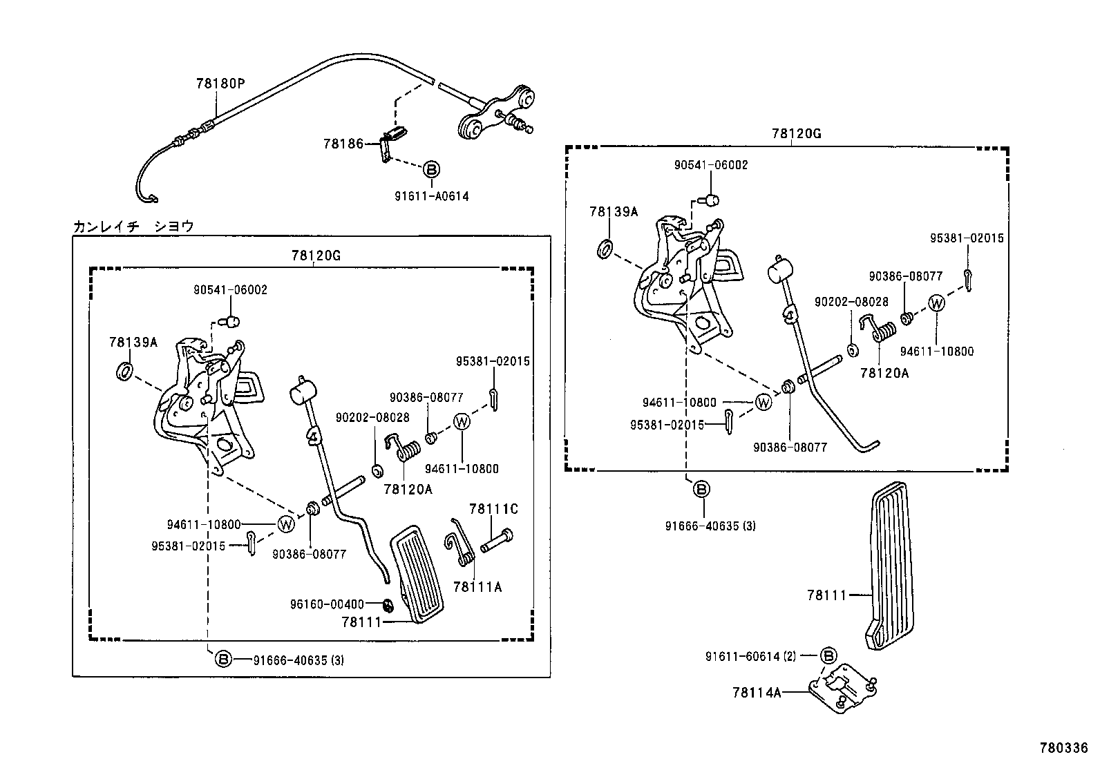 78180-3A400 CABLE ASSY, ACCELERATOR CONTROL product image