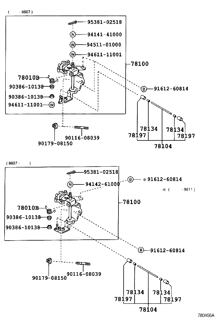 78183-26100 CLAMP, ACCELERATOR CONTROL CABLE product image