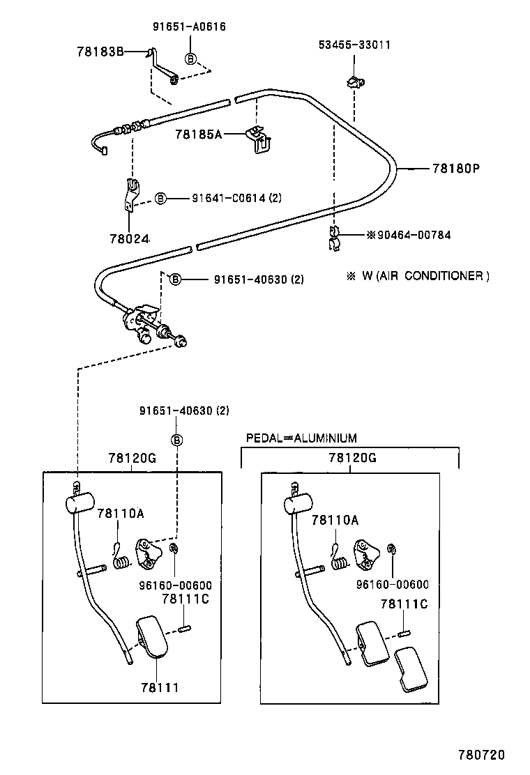 78180-2D800 CABLE ASSY, ACCELERATOR CONTROL product image