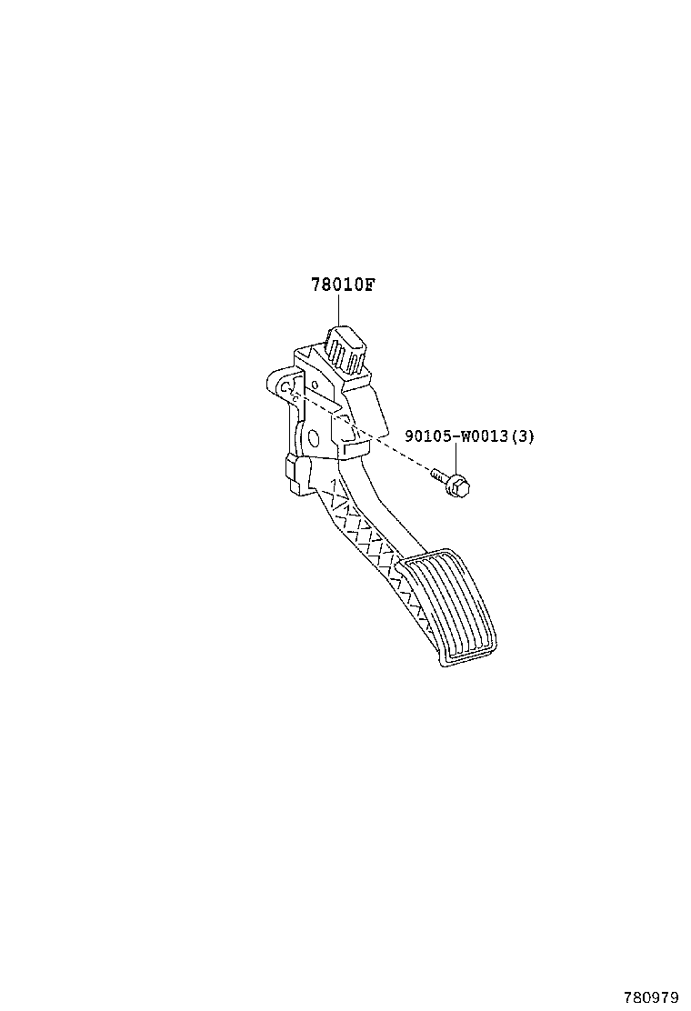 78183-0H050 CLAMP, ACCELERATOR CONTROL CABLE product image