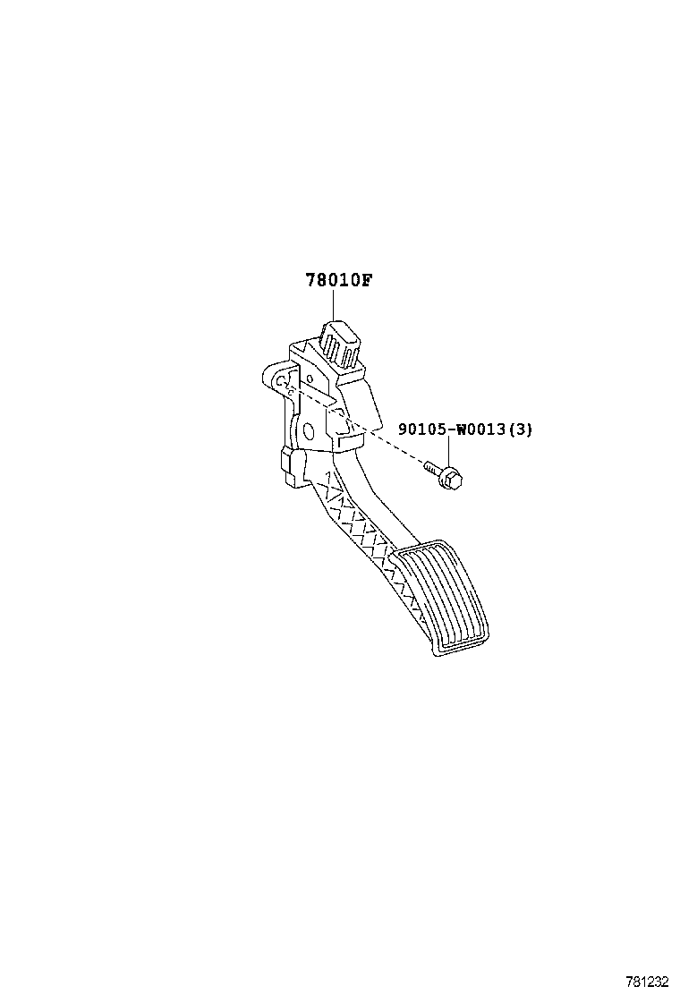 78183-0H050 CLAMP, ACCELERATOR CONTROL CABLE product image