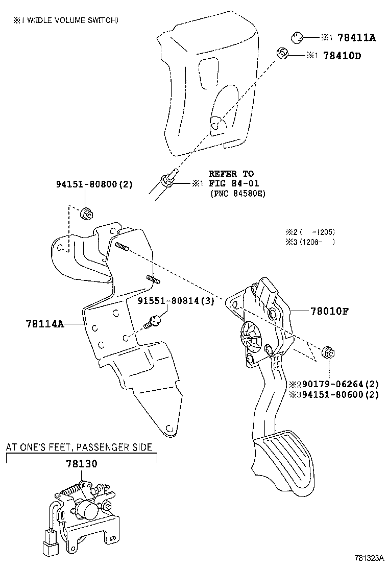 78150-37810 WIRE ASSY, ACCELERATOR FLEXIBLE product image