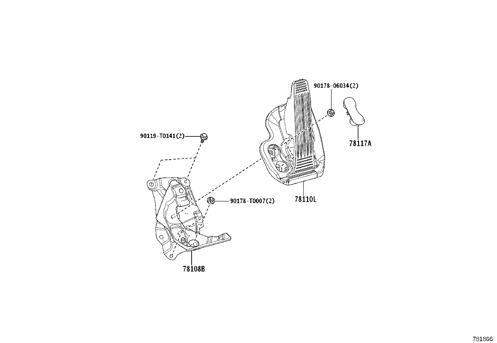 78108-06040 Toyota Reference Part product image