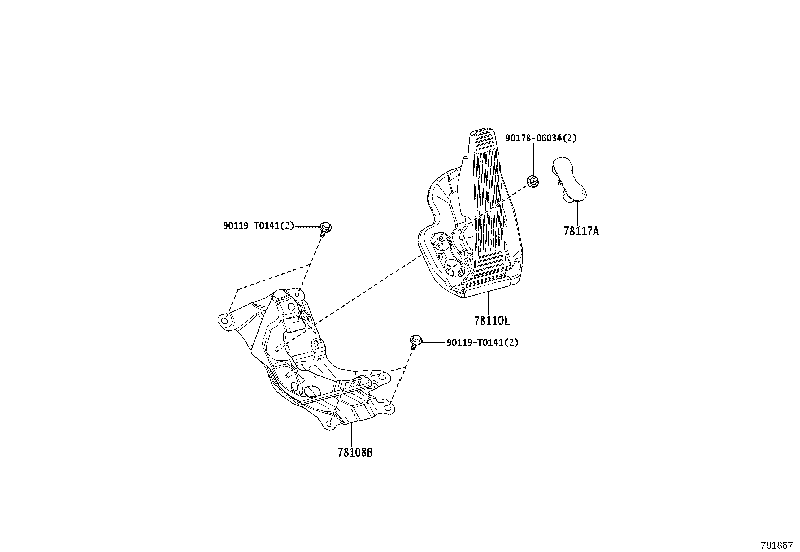 78108-06040 Toyota Reference Part product image