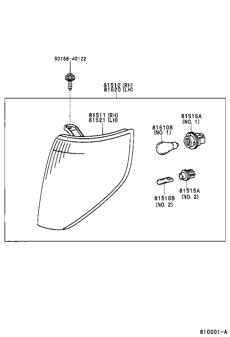 90075-99091 PLUG ASSY, FRONT TURN SIGNAL LAMP product image