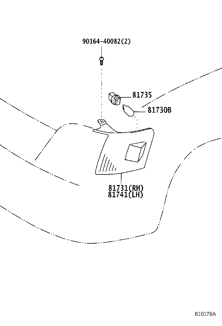 81731-22130 LENS, SIDE TURN SIGNAL LAMP, RH product image