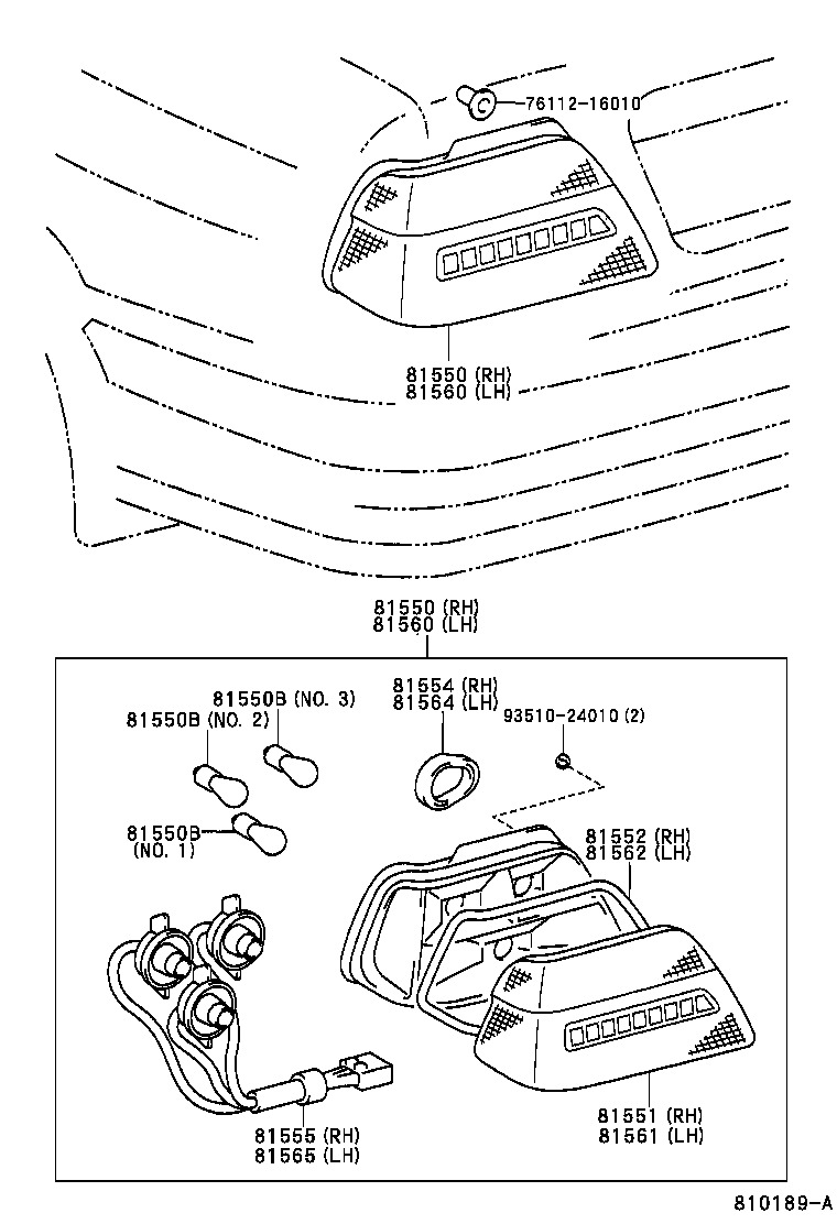 90080-81056 BULB(FOR REAR COMBINATION LAMP) product image
