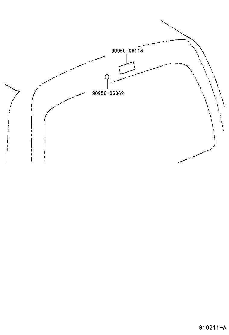 81570-13090 LAMP ASSY, CENTER STOP product image