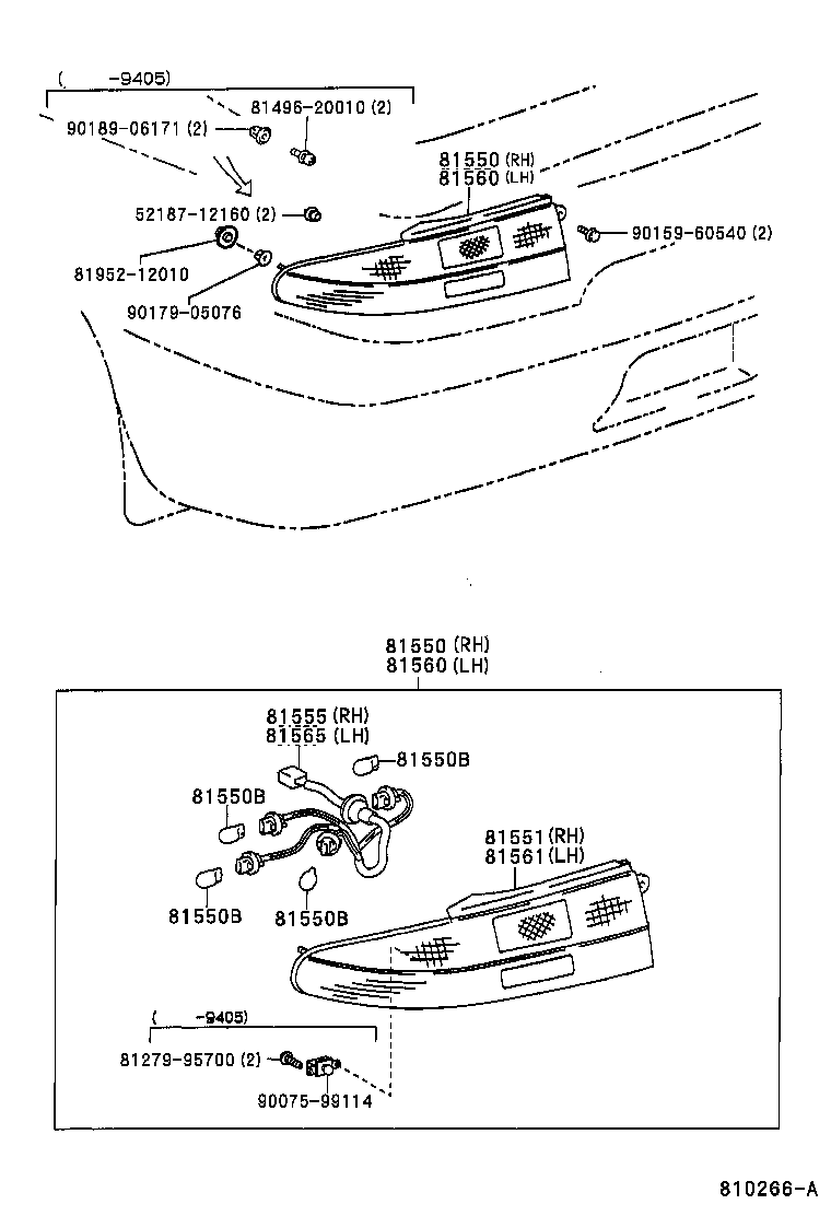 81561-1A720 LENS, REAR COMBINATION LAMP, LH product image
