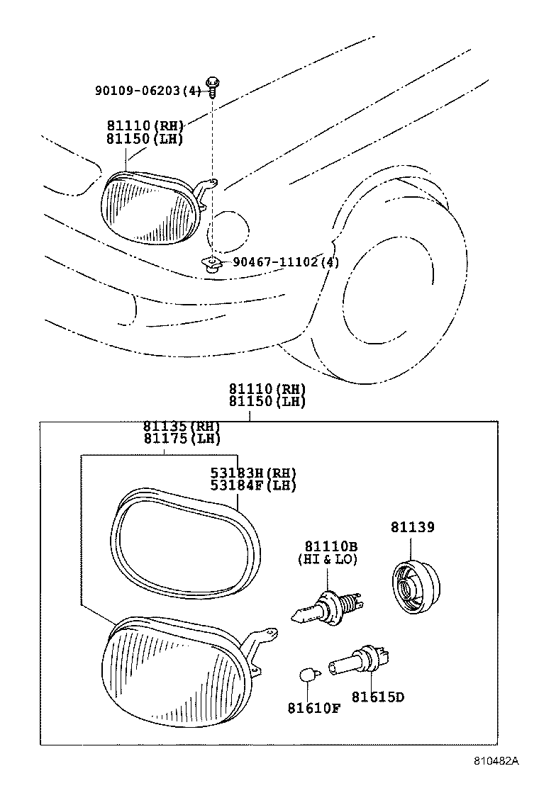 90075-65004 SOCKET, CLEARANCE LAMP product image