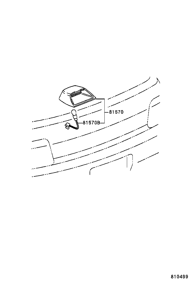 81570-0A010 LAMP ASSY, CENTER STOP product image
