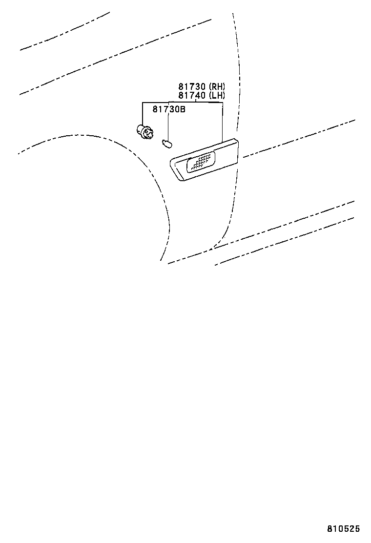 81740-AC020-C0 LAMP ASSY, SIDE TURN SIGNAL, LH product image