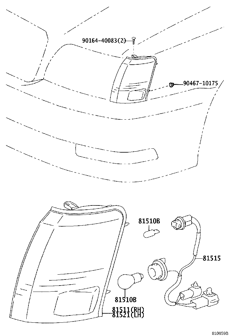 81520-30570 LAMP ASSY, FRONT TURN SIGNAL, LH product image