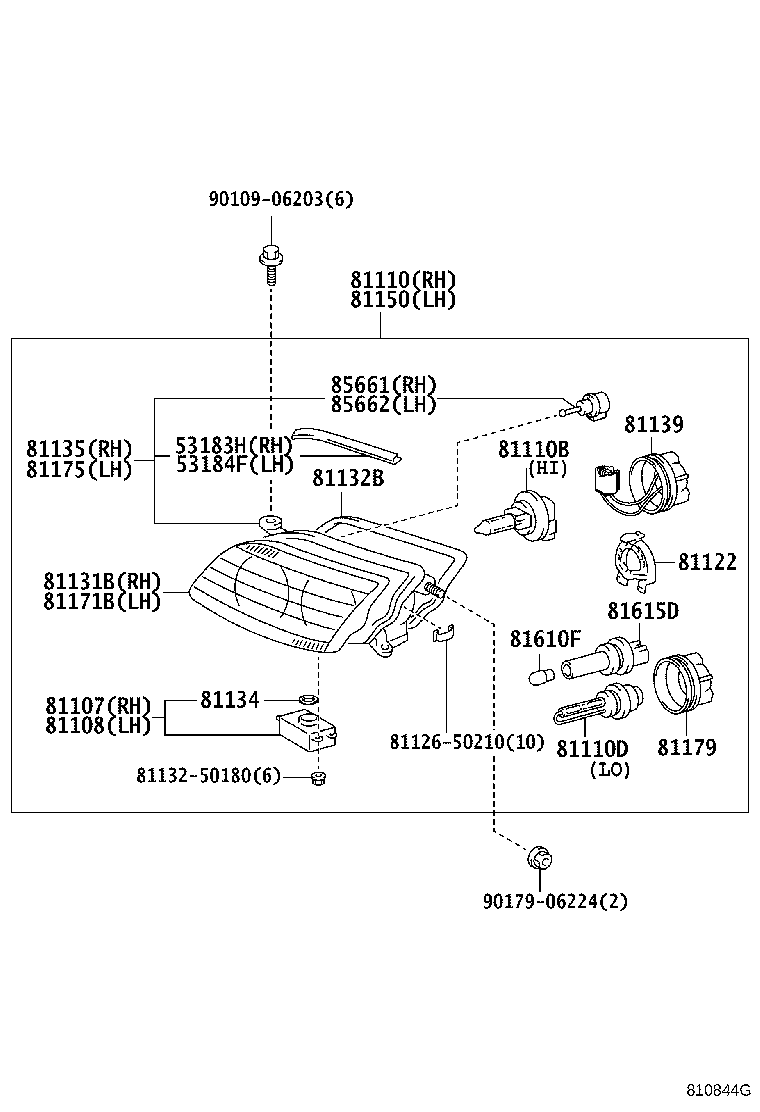 90981-20002 BULB(FOR HEADLAMP, NO.2) product image