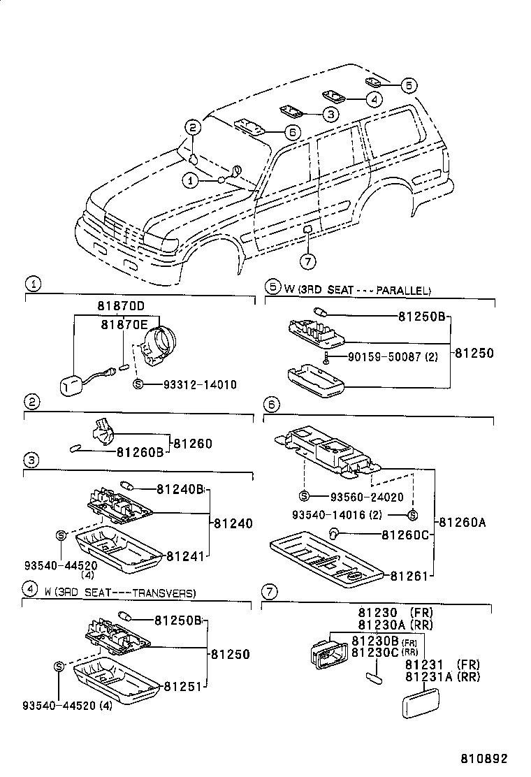 81260-60020-06 LAMP ASSY, MAP product image