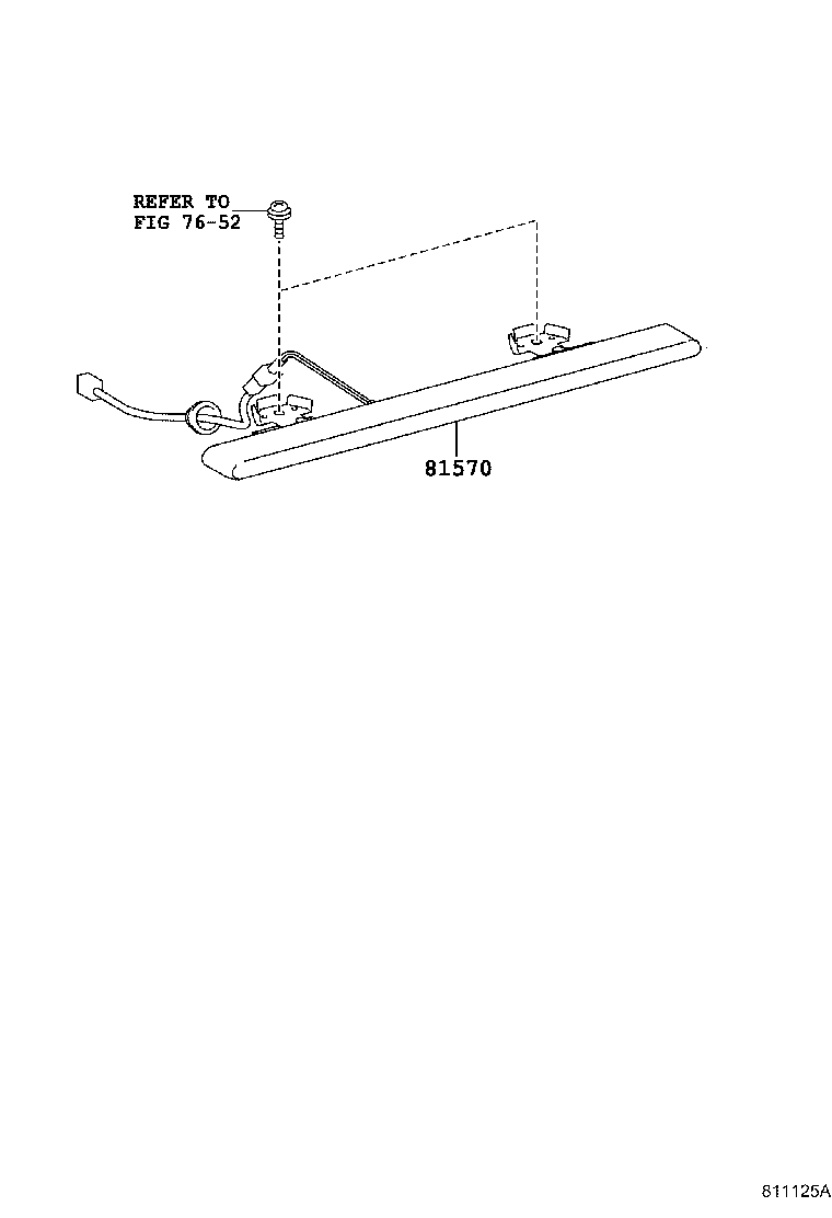 81570-36080 LAMP ASSY, CENTER STOP product image