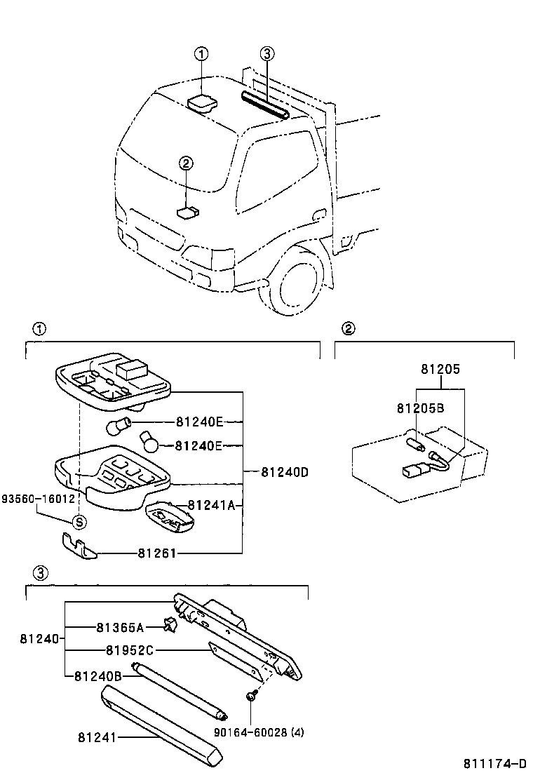 81850-37030 LAMP SUB-ASSY, ASH RECEPTACLE product image