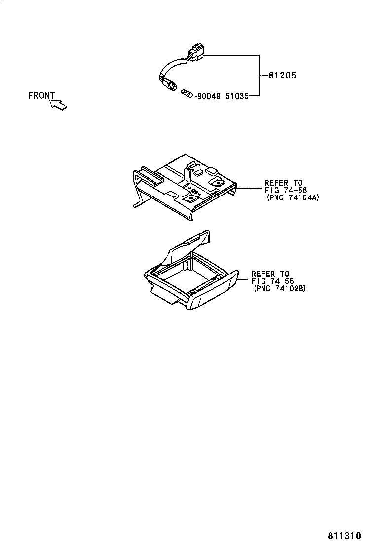 87814-87803 LENS, ROOM LAMP, NO.1 product image