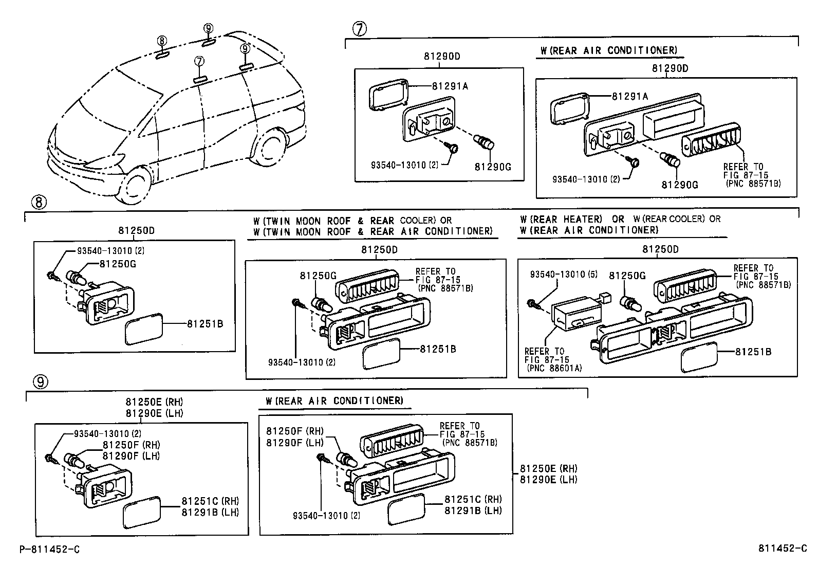 81850-28050 LAMP SUB-ASSY, ASH RECEPTACLE product image