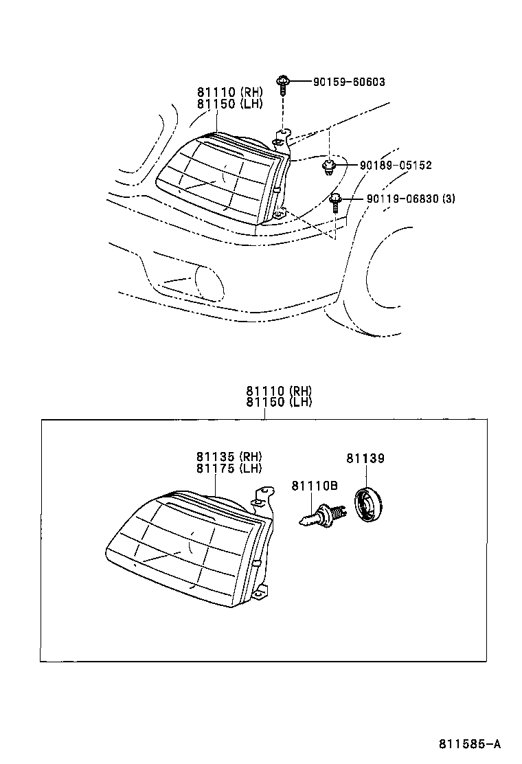 Thumbnail 2 for 81150-0C040